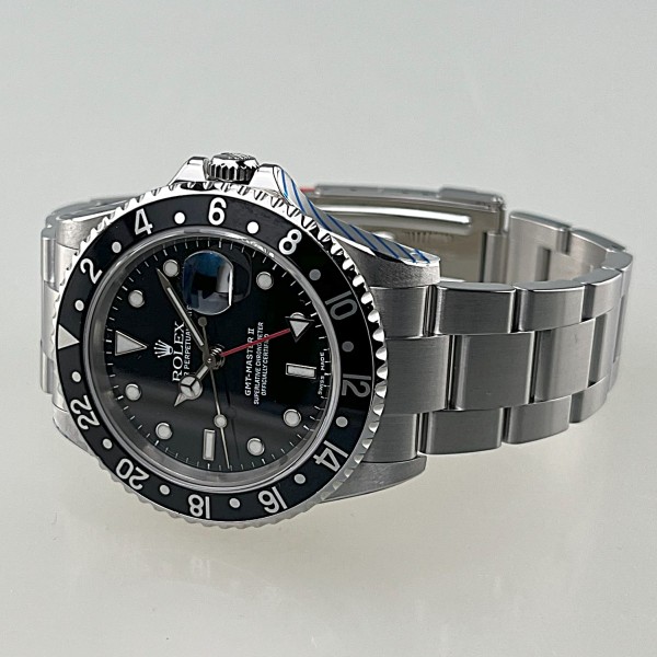 Rolex GMT Master II, Ref 16710, LC100, Erstkauf 03/2001, Rolex Service 11/2024, FULL SET